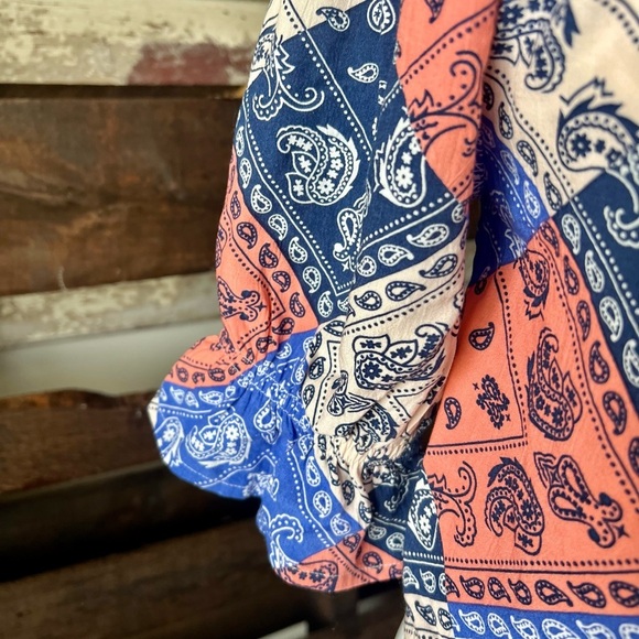 WRANGLER RETRO Cropped 3/4 Sleeve Top Small - Picture 4 of 5